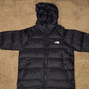 The North Face Black Puffer Jacket with Hood